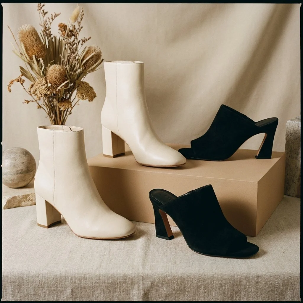 Bottines et mules style Bibi Lou